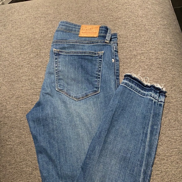 Lucky “Ava” Skinny Anke Jeans size 6/28 - Picture 3 of 11